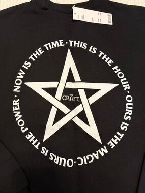 The Craft Black Graphic Sweatshirt Urban Outfitters